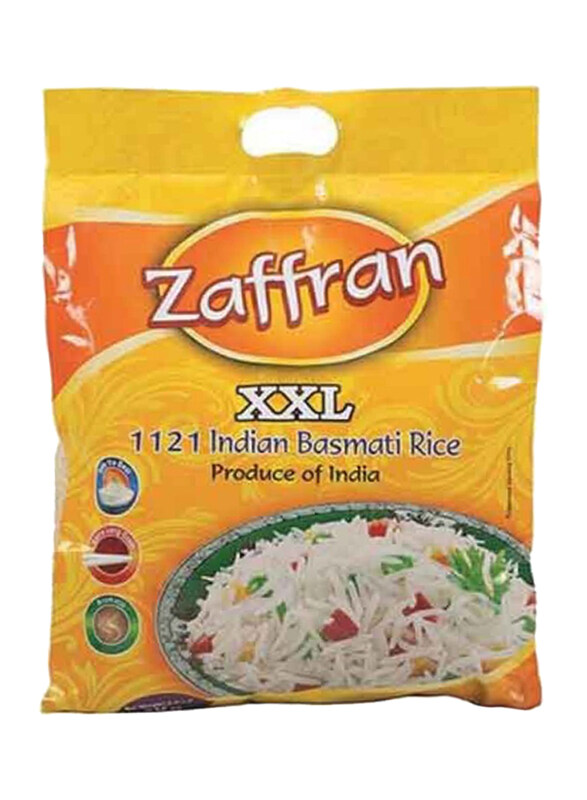 

Zaffran XXL 1121 Indian Basmati Rice, 5 Kg