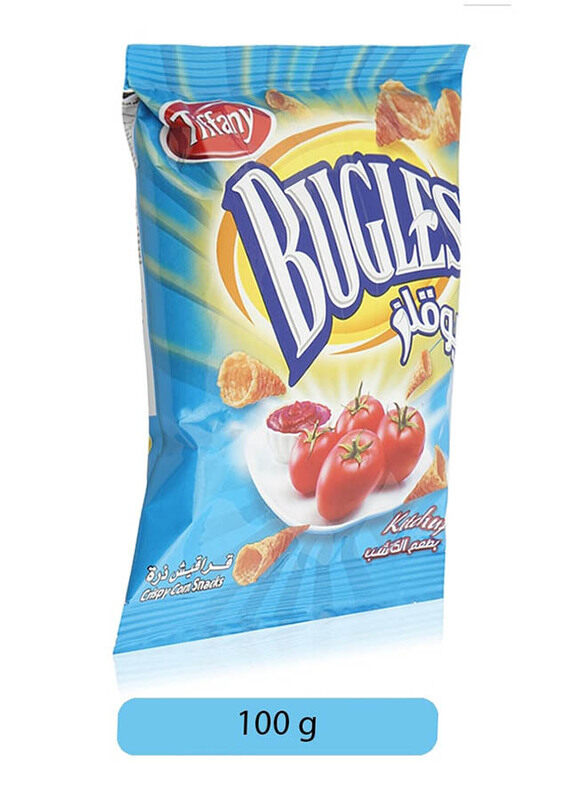 

Tiffany Bugles Ketchup Crunches Snacks, 100g