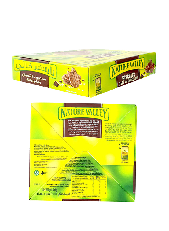 Nature Valley Oats & Chocolate Biscuits, 16 Piece x 25g