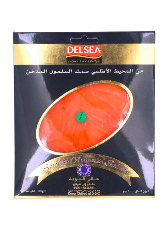 

Mitras Delsea Smoked Salmon Presliced, 100g