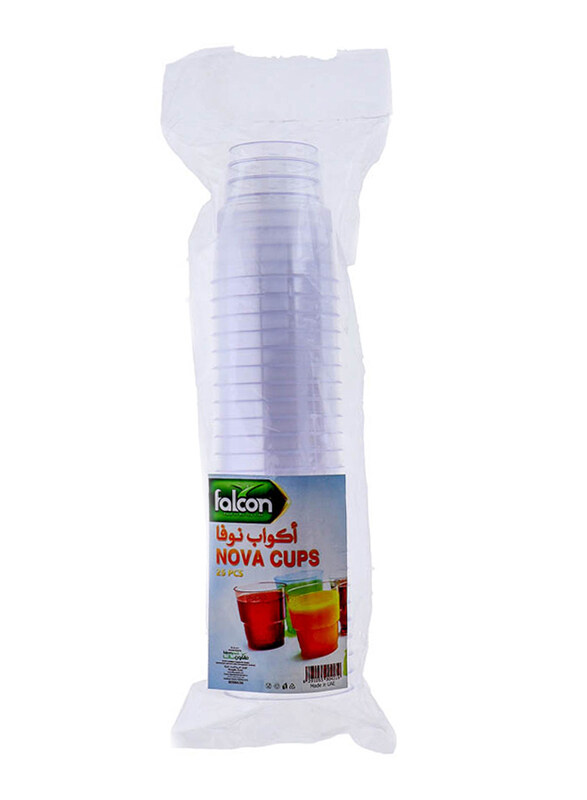 

Falcon 25-Piece Nova Cups, Clear