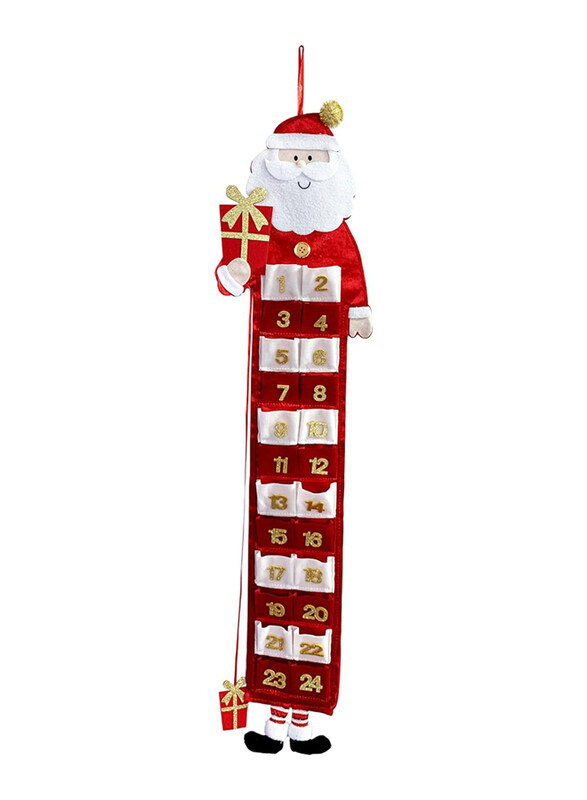 

Christmas Magic Santa Advent Calendar, Red