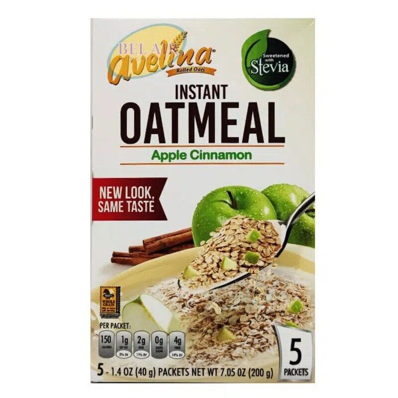 

Avelina Instant Apple Cinnamon Oatmeal, 200g