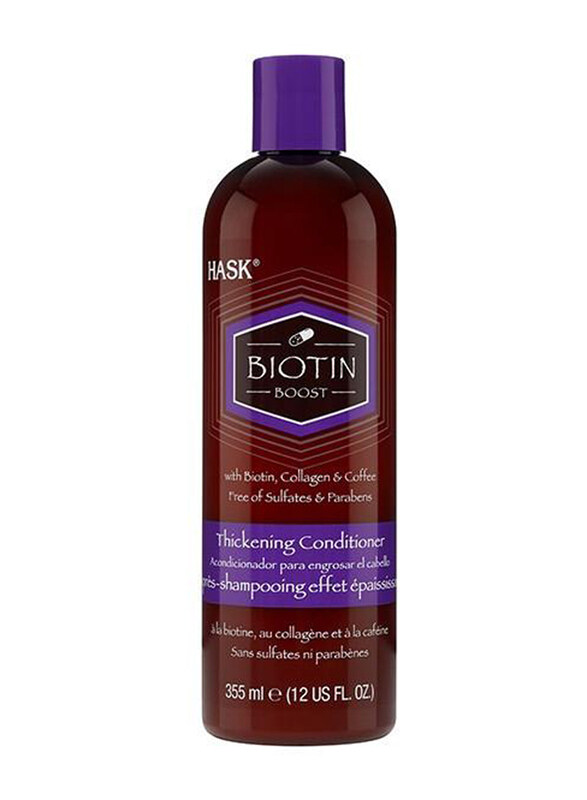 

Hask Biotin Boost Thickening Conditioner, 355ml