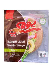 Yaumi Fresh Brown Tortilla Wraps, 240g