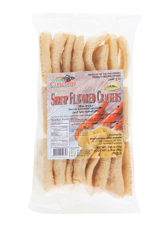 

Aling Conching Shrimp Flavoured Crackers, 70g