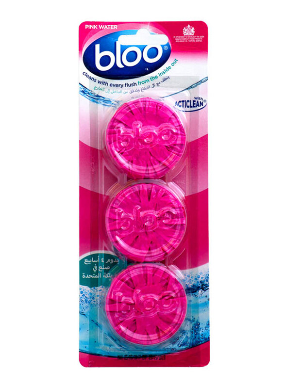 

Bloo Lavender Twin Blocks Bathroom Cleaners, 3 Pieces x 38g