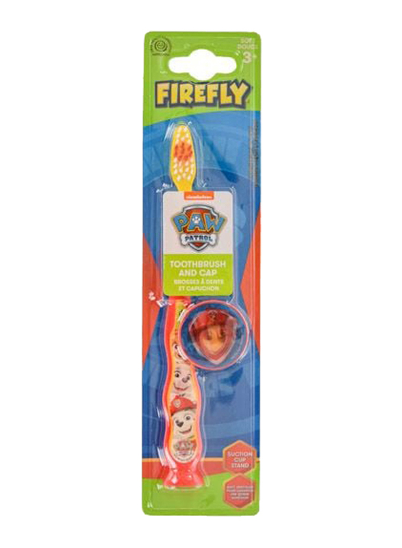 Firefly Paw Patrol Kids Soft Toothbrush with Cap