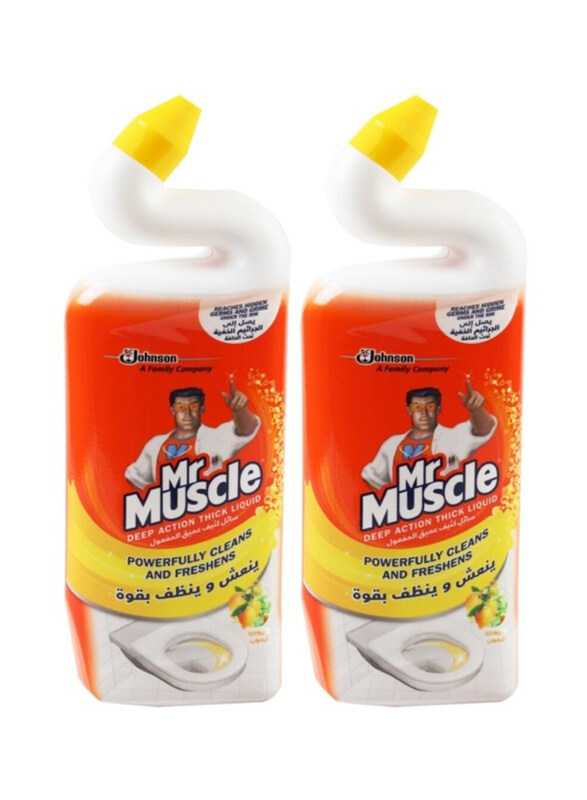 

Mr Muscle Toilet Liquid, 2 x 750ml