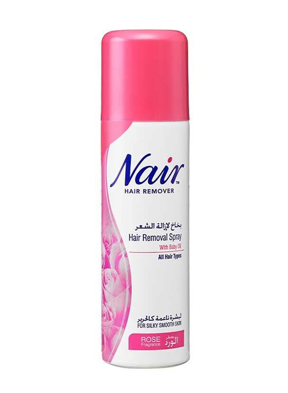 

Nair Rose Hair Removal Spary, 200ml, 2 Pieces