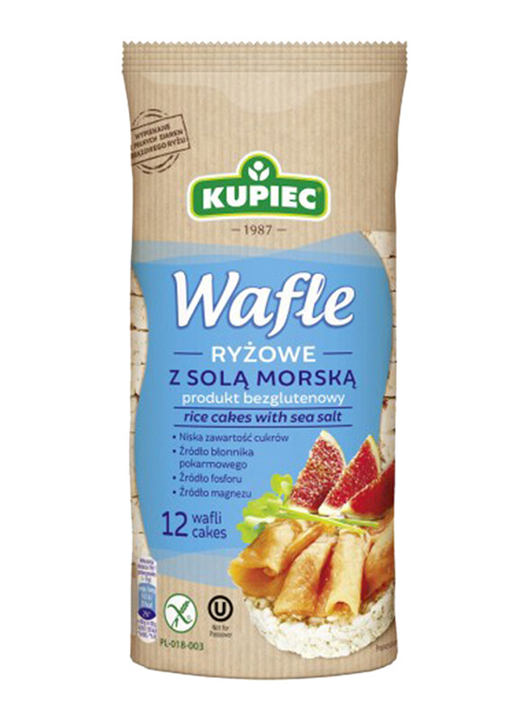 

Kupiec Rice Cakes With Sea Salt, 120g