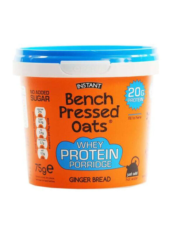

Oomf Ginger Bread Instant Protein Oats, 75g