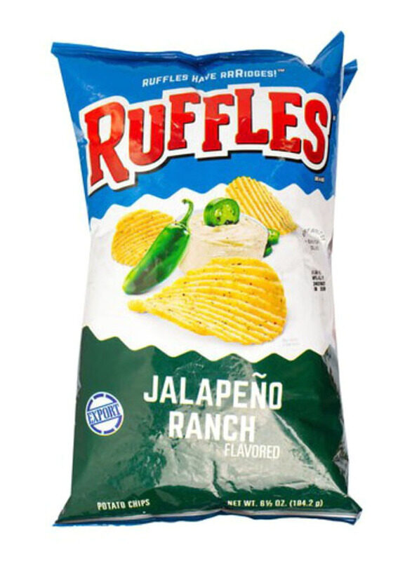 

Ruffles Jalapeno Ranch Potato Chips, 6.5oz
