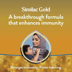Similac Gold 4 HMO Follow-On Formula Milk, 900gm