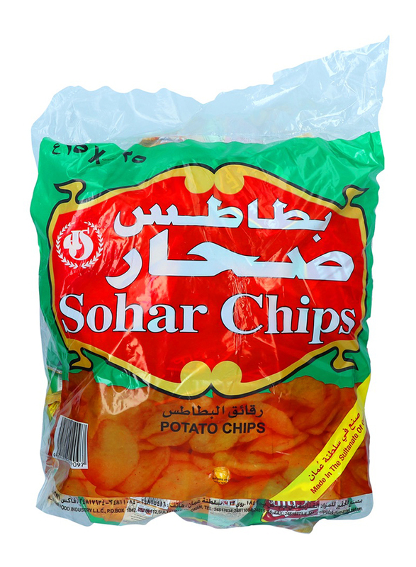 Sohar Chips Potato Chips, 24 Packs x 15g