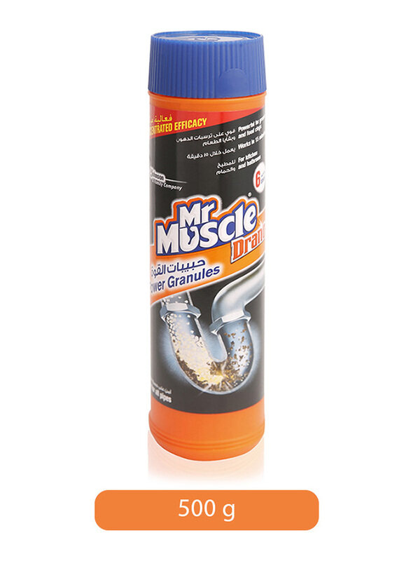 

Mr Muscle Power Granules Drain Cleanser, 500 gm