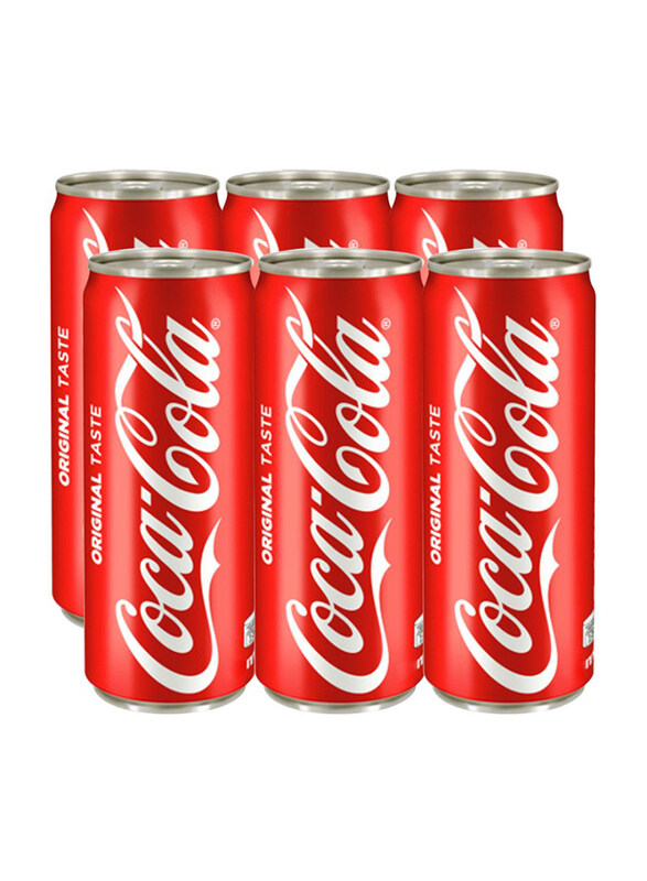 

Coca Cola Soft Drink, 6 x 295ml