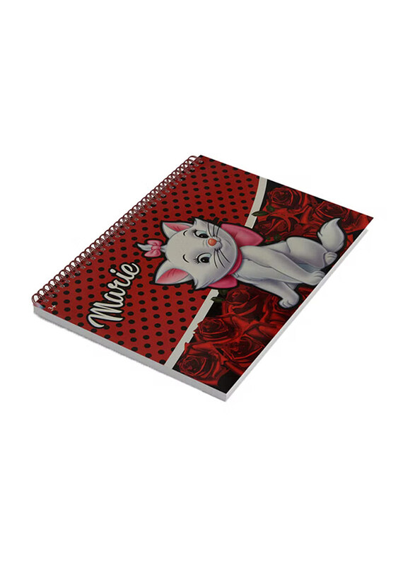 

Disney Marie Sketchbook A3, Red