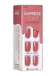 Kiss imPRESS False Nails, KIMC011C, Platonic Pink