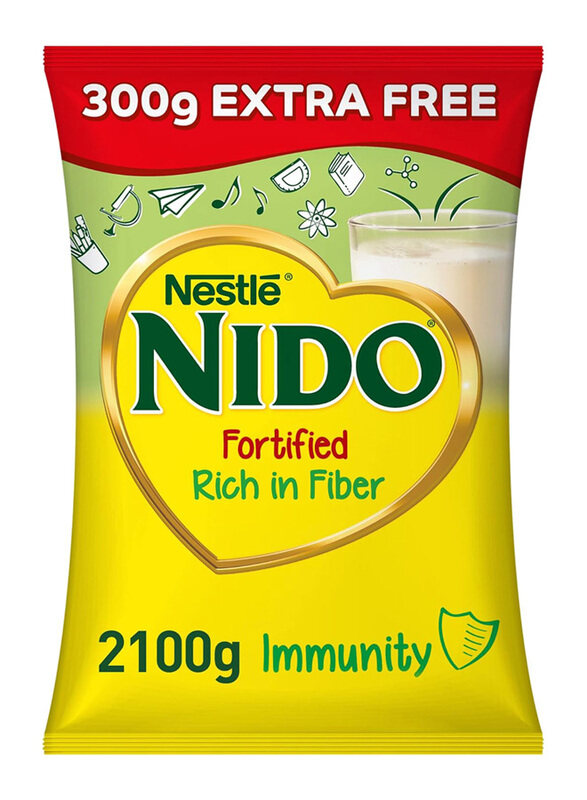 

Nido Nestle Fortified Milk Powder, 2100g