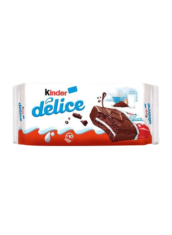 

Kinder Delice Cocoa Chocolate, 10 Pieces, 390g