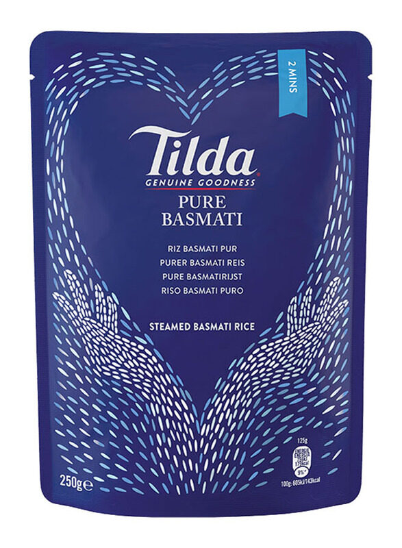 

Tilda Steamed Basmati Rice, 250g