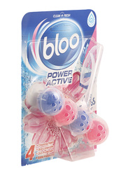 Bloo Power Active Flowers Toilet Rim Block, 50g
