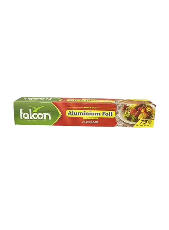 

Falcon Heavy Duty Aluminium Foil, 23 m x 30 cm, 75 sq.ft.