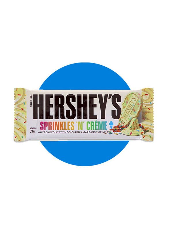 

Hersheys Sprinkles N Cremr White Chocolate, 39g