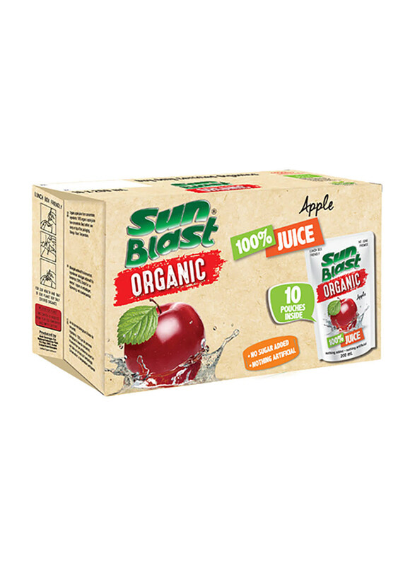 

Sun Blast Organic Apple, 2 x 10 x 200ml