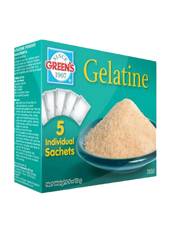 

Green's Gelatine Sachet, 50g