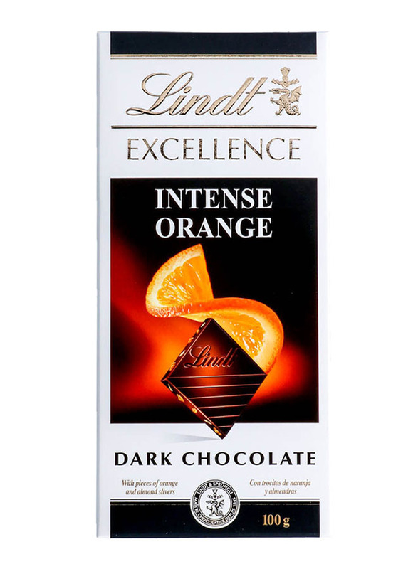 Lindt Excellence Intense Orange Dark Chocolate, 100g