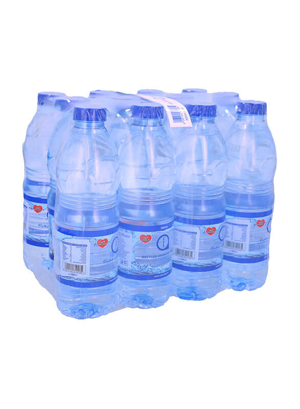 

Aswaaq Shrink-Wrap Mineral Water, 12 Bottles x 500ml