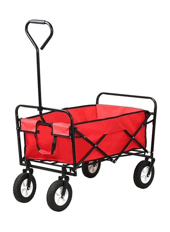 

Campmate 1-Piece Folding Wagon, Red