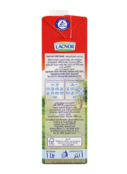 Lacnor UHT Full Fat Cream Milk, 4  x 1 Liter