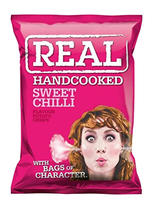 

Real Handcooked Sweet Chilli Potato Crisps, 35g