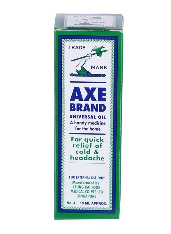 

Axe Universal Oil for Quick Relief of Cold & Headache, 10ml