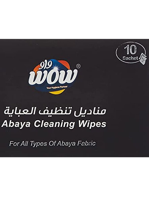 

Wow Abaya Cleaning Wipes, 10 Wipes