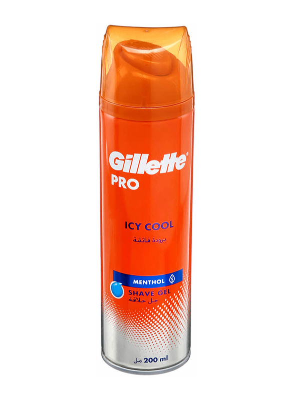 Gillette Pro Icy Cool Shaving Gel, 200ml