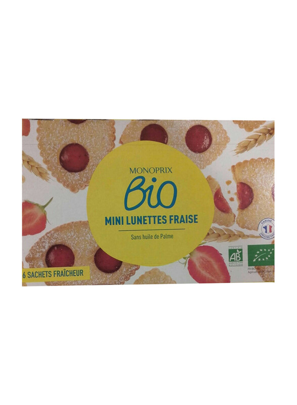 

Monoprix Bio Strawberry Filled Biscuit, 156g
