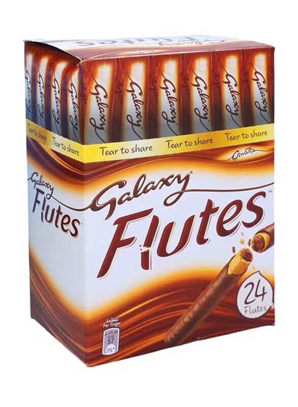 

Galaxy Flutes Twin Fingers Single Share Chocolate Bar, 270g