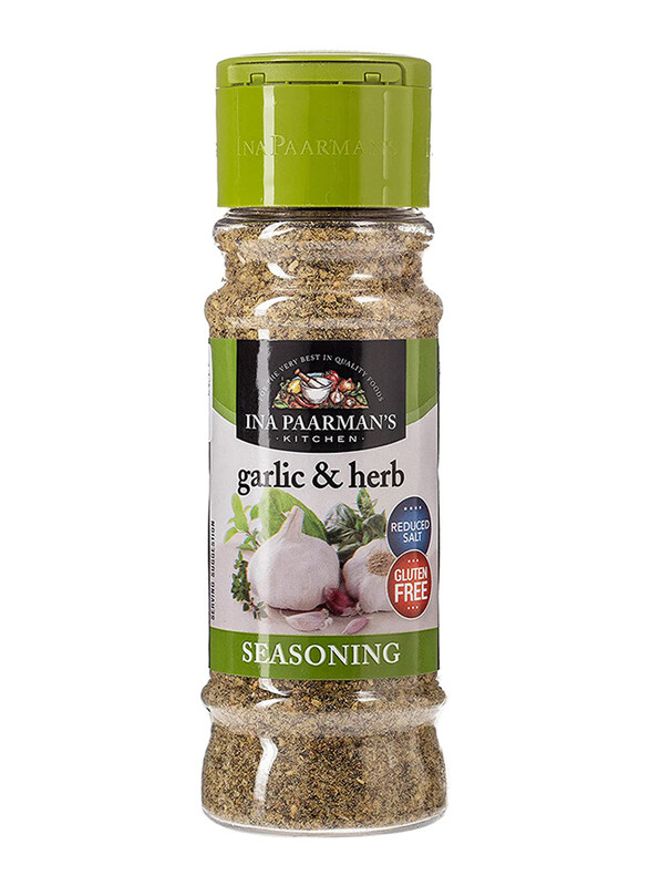 

Ina Paarmans Ina Paarman Reduce Sodium Garlic & Herb Seasoning, 200ml