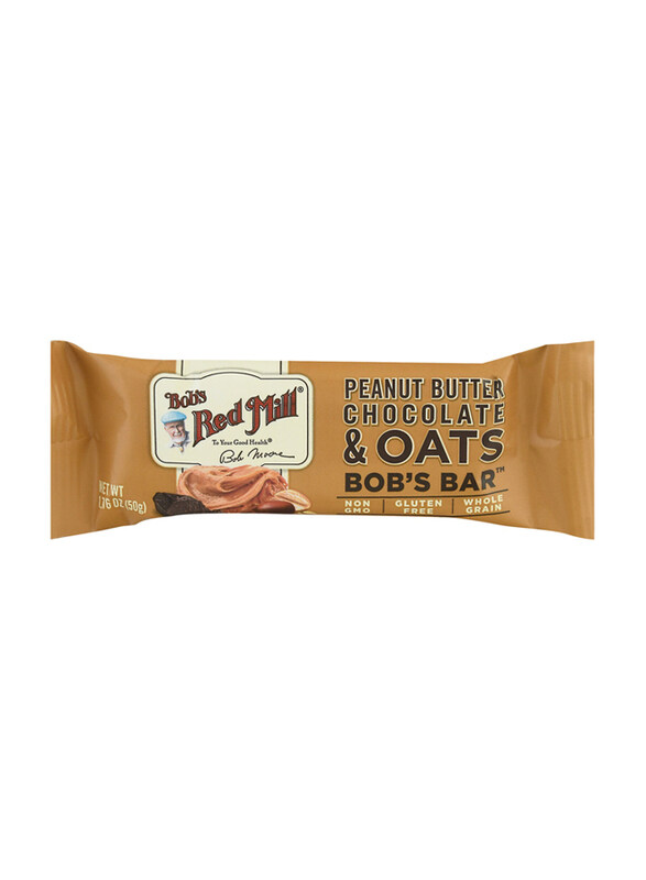 

Bob's Red Mill Peanut Butter Chocolate & Oats Bar, 50g