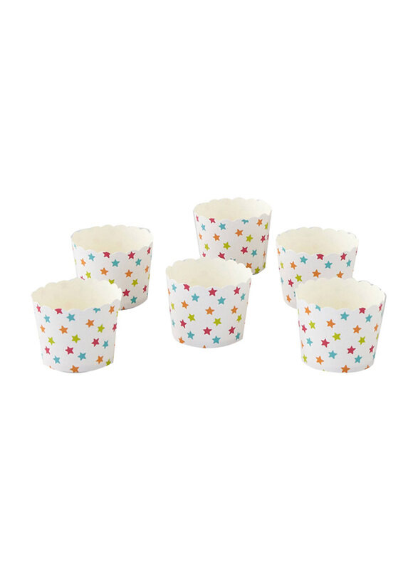 

Monoprix 25-Piece Star Baking Cups, Multicolour