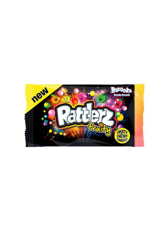 

Bazooka Rattlerz Fruity Chewy Candies, 40g