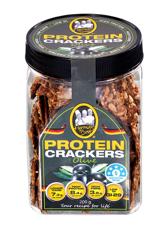 

Herman Brot Toast Roast Cracker Protein Olive, 200g