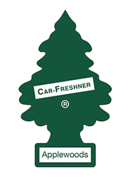 Little Trees Applewoods Paper Car Air Freshener, Black