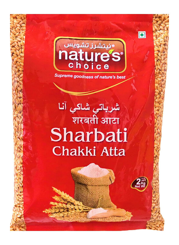 

Natures Choice Sharbati Chakki Atta, 2Kg