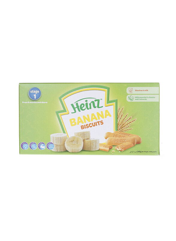 

Heinz Banana Biscuits, 240g