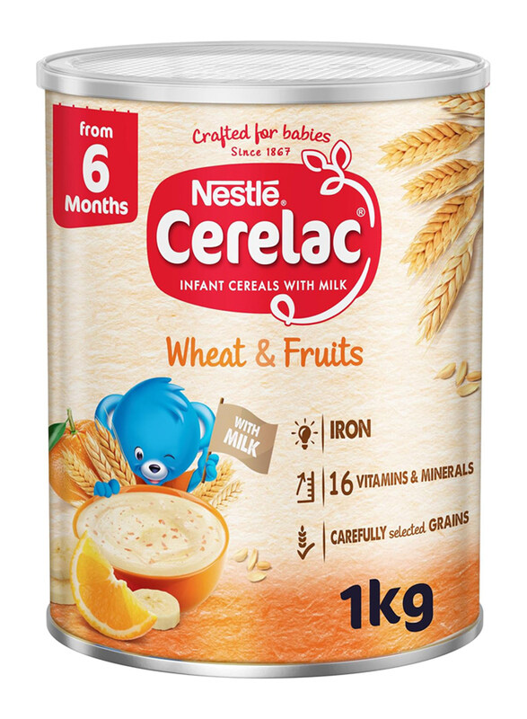 

Nestle Cereals Wheat & Fruit Milk Baby Food, 1Kg